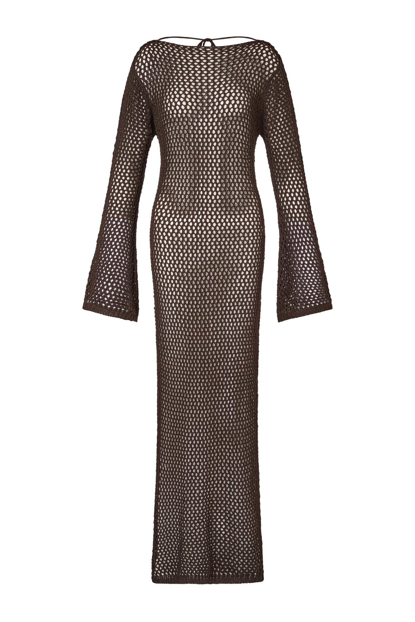Borneo Long Dress - Cacao