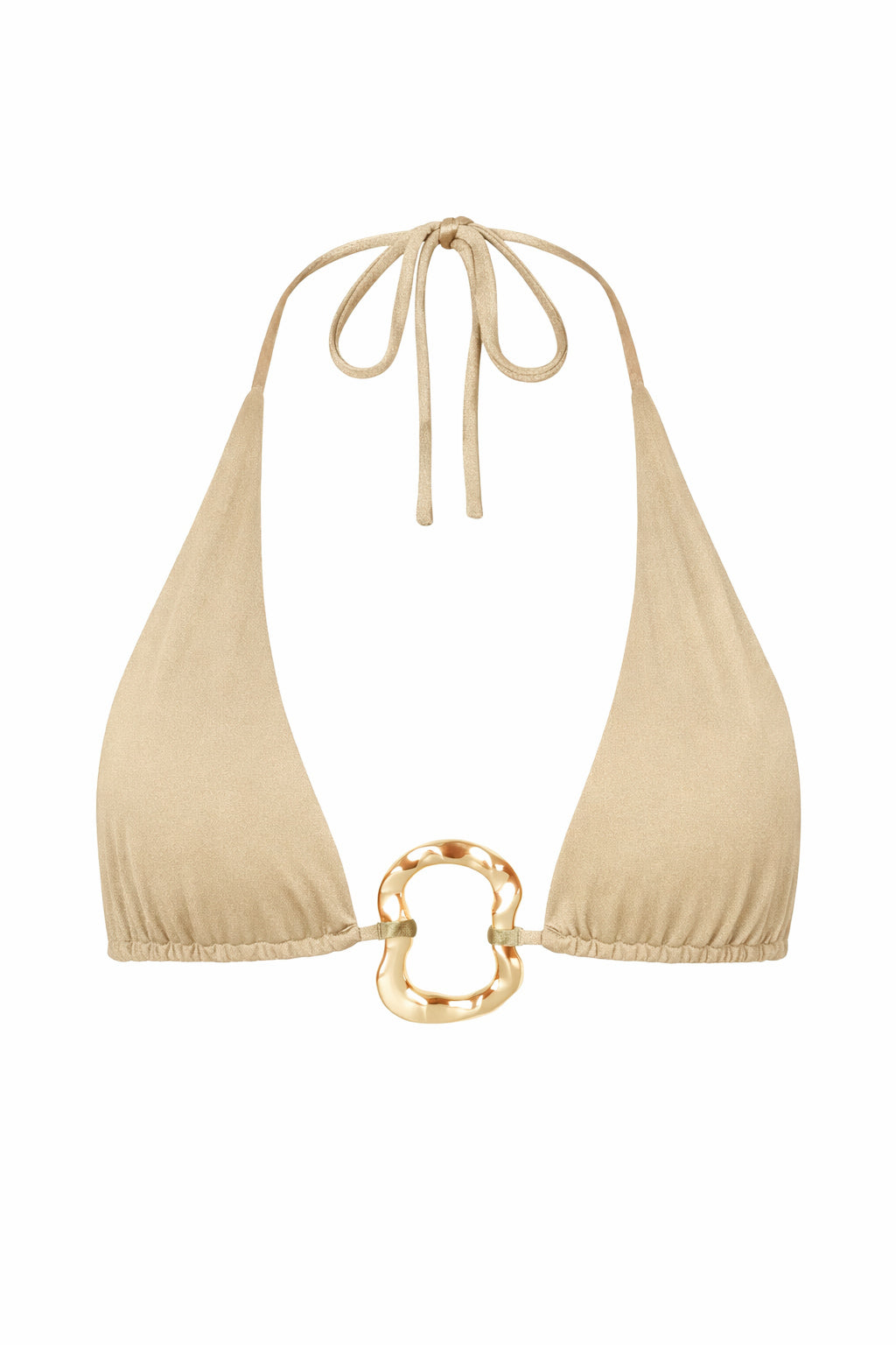 Luma Top - Champagne Silk