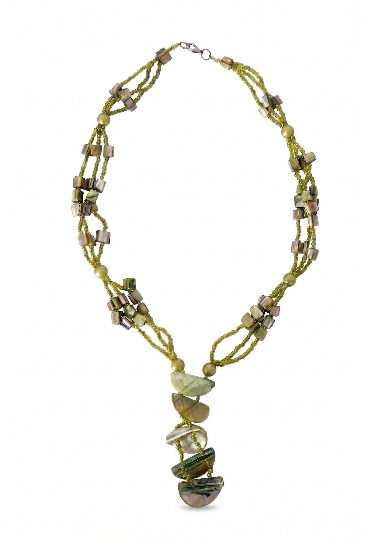 Nima Necklace - Olive