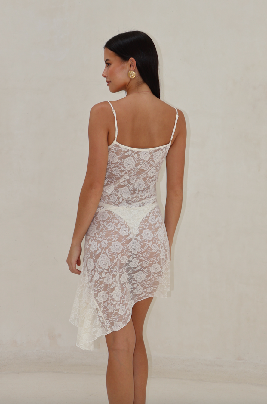 Cinta Dress - Rose Lace