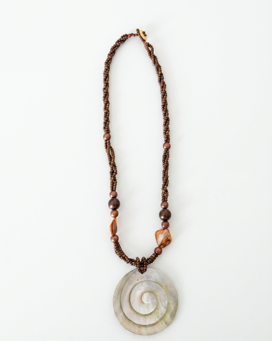 Sera Necklace - Cacao