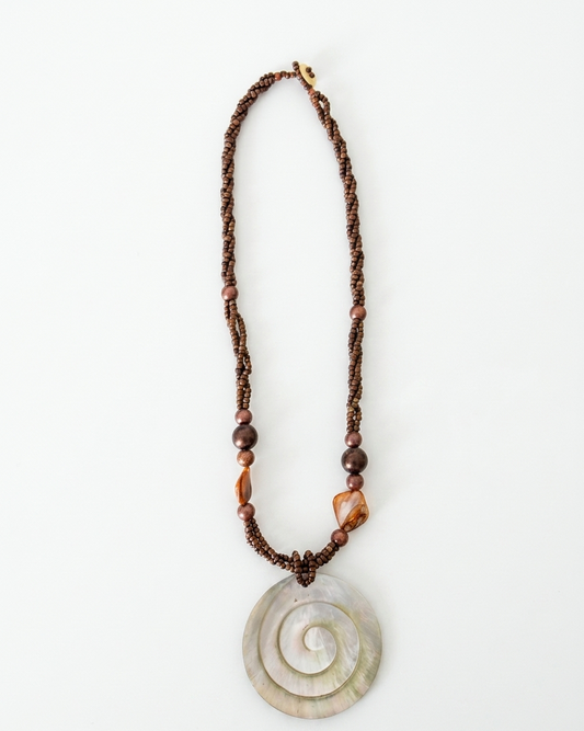 Sera Necklace - Cacao