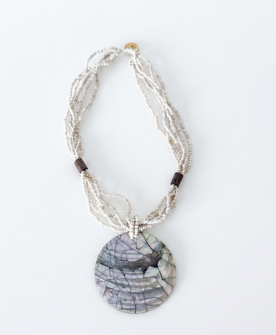 Lela Necklace - Sand