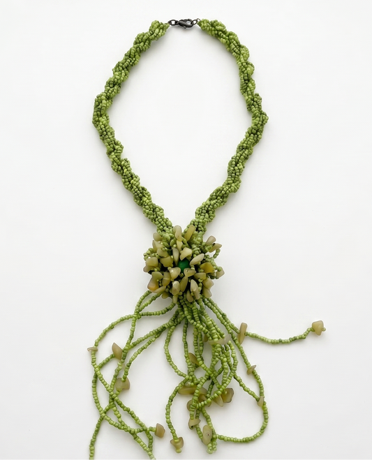 Romi Necklace - Olive