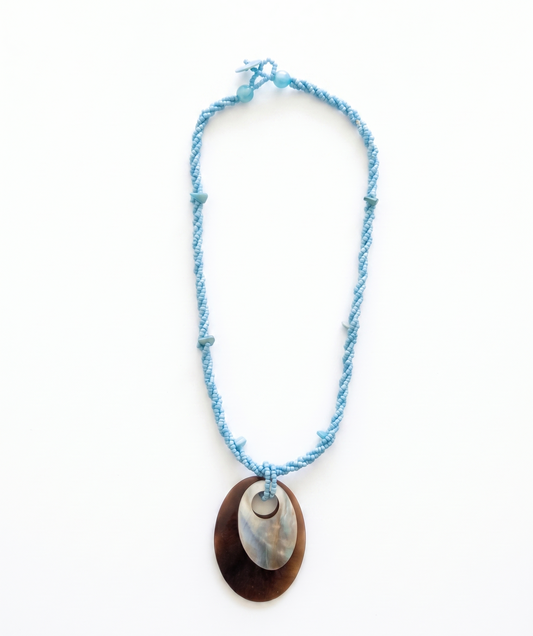 Kali Necklace - Marine Blue