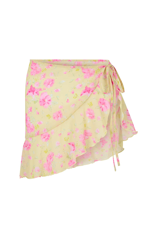 Rosa Wrap Skirt - Butterbut