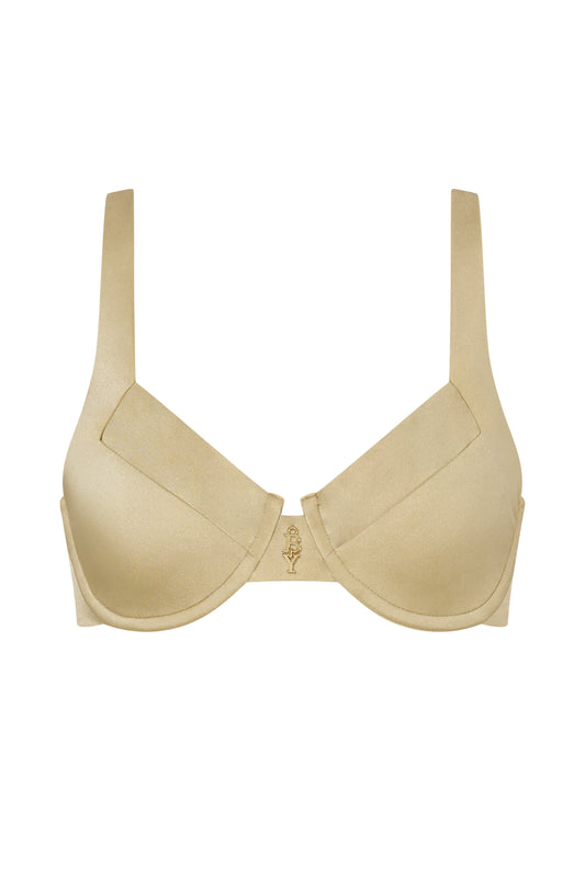 Reve Top - Champagne Silk
