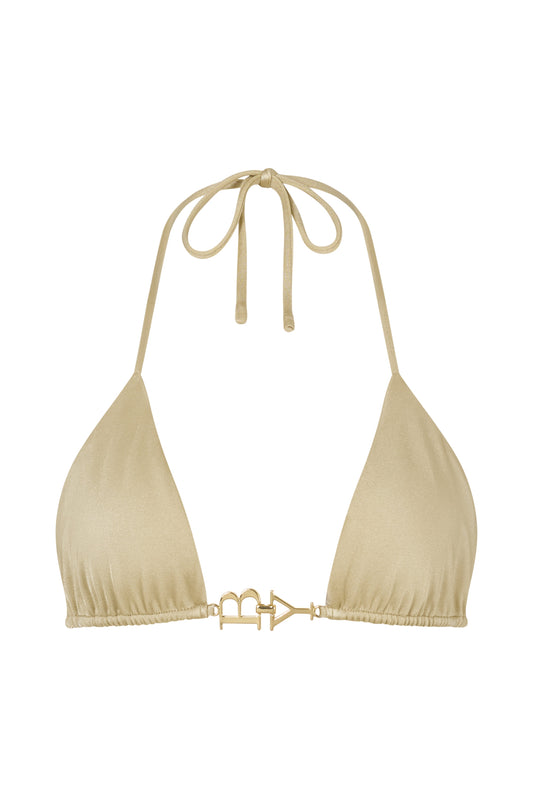 Bisou Top - Champagne Silk
