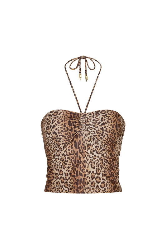 Baiser Top - Leopard Iconique