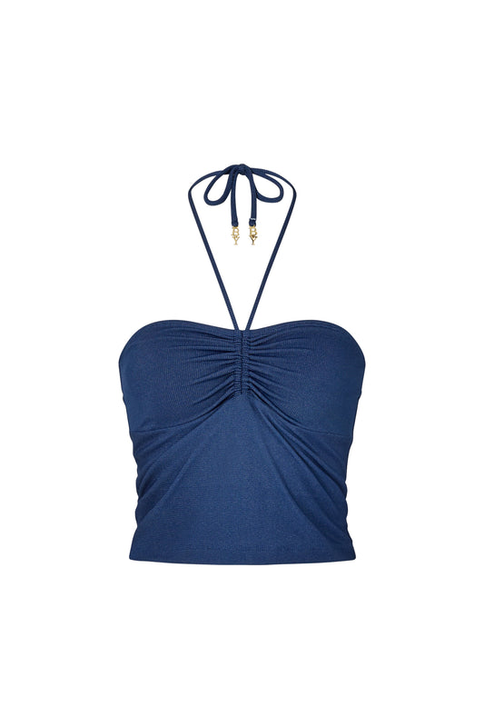 Baiser Top - Vintage Denim
