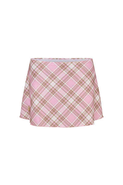 Fleurette Bottom Skirt - Plaid De Romance