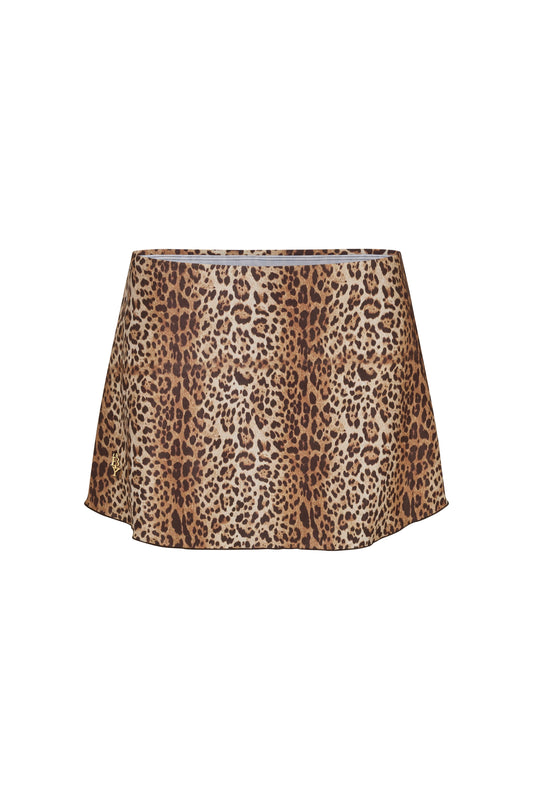 Fleurette Bottom Skirt - Leopard Iconique