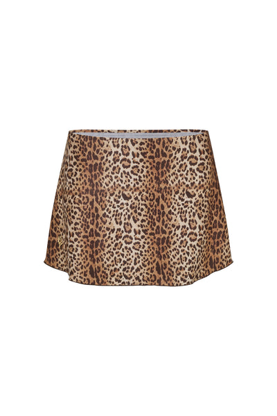 Fleurette Bottom Skirt - Leopard Iconique