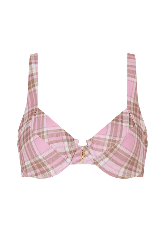 Reve Top - Plaid De Romance
