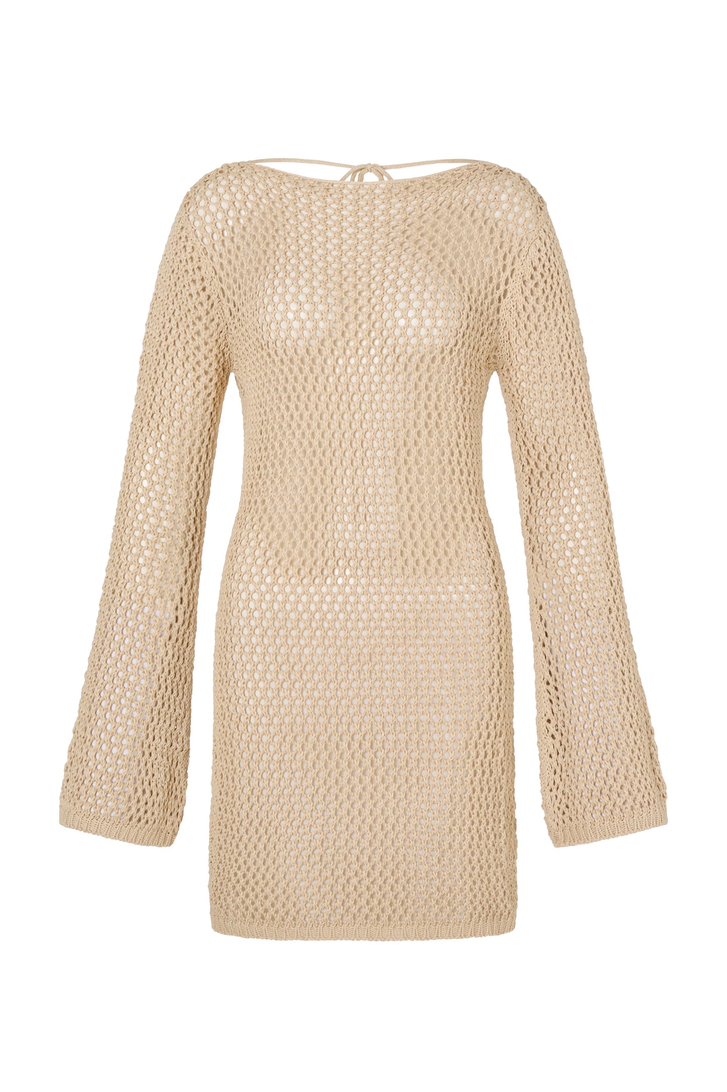 Maluku Short Dress - Cream