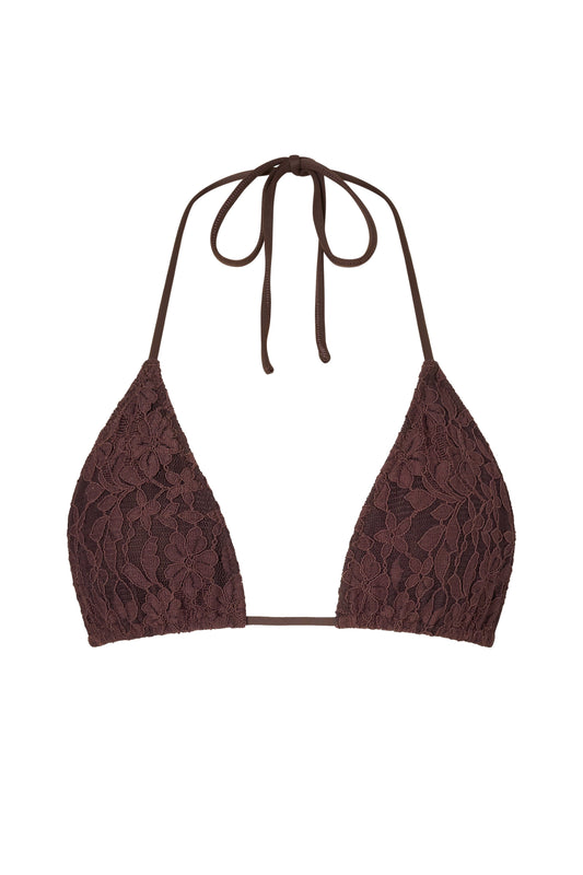 Desire Top - Cacao Lace