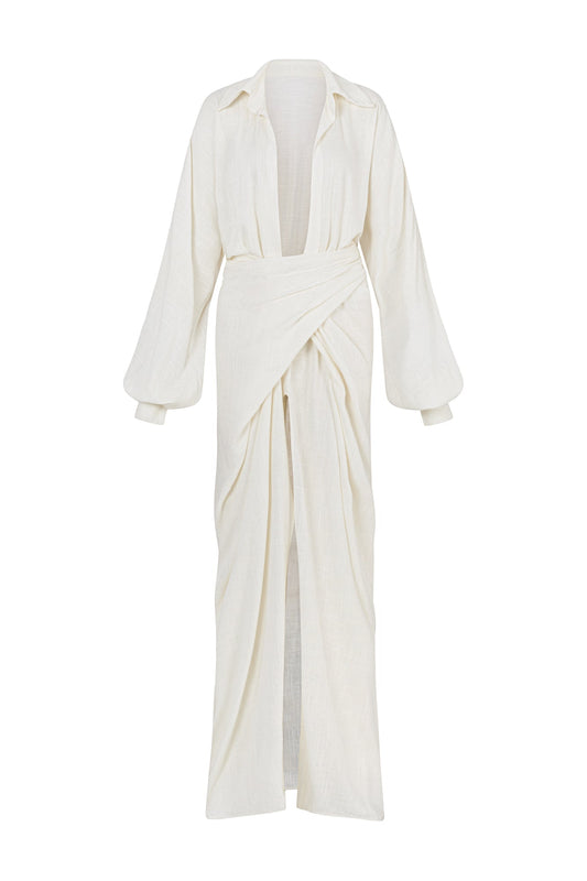 Suay Long Dress - Linen