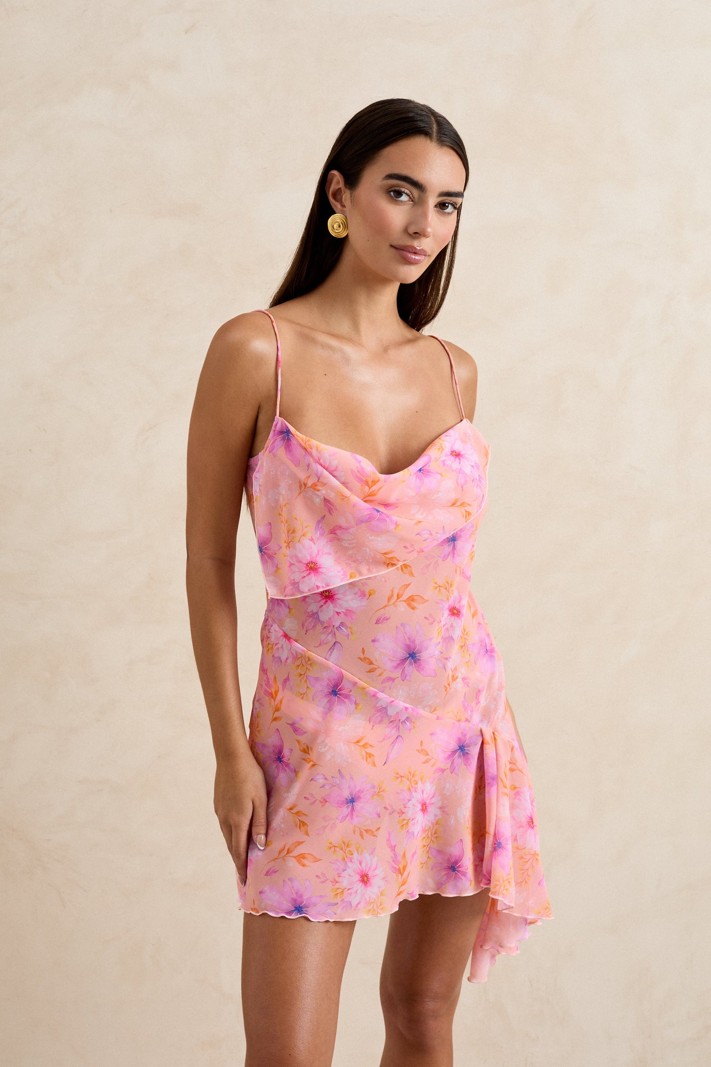 Cinta Midi Slip Dress - Blossie