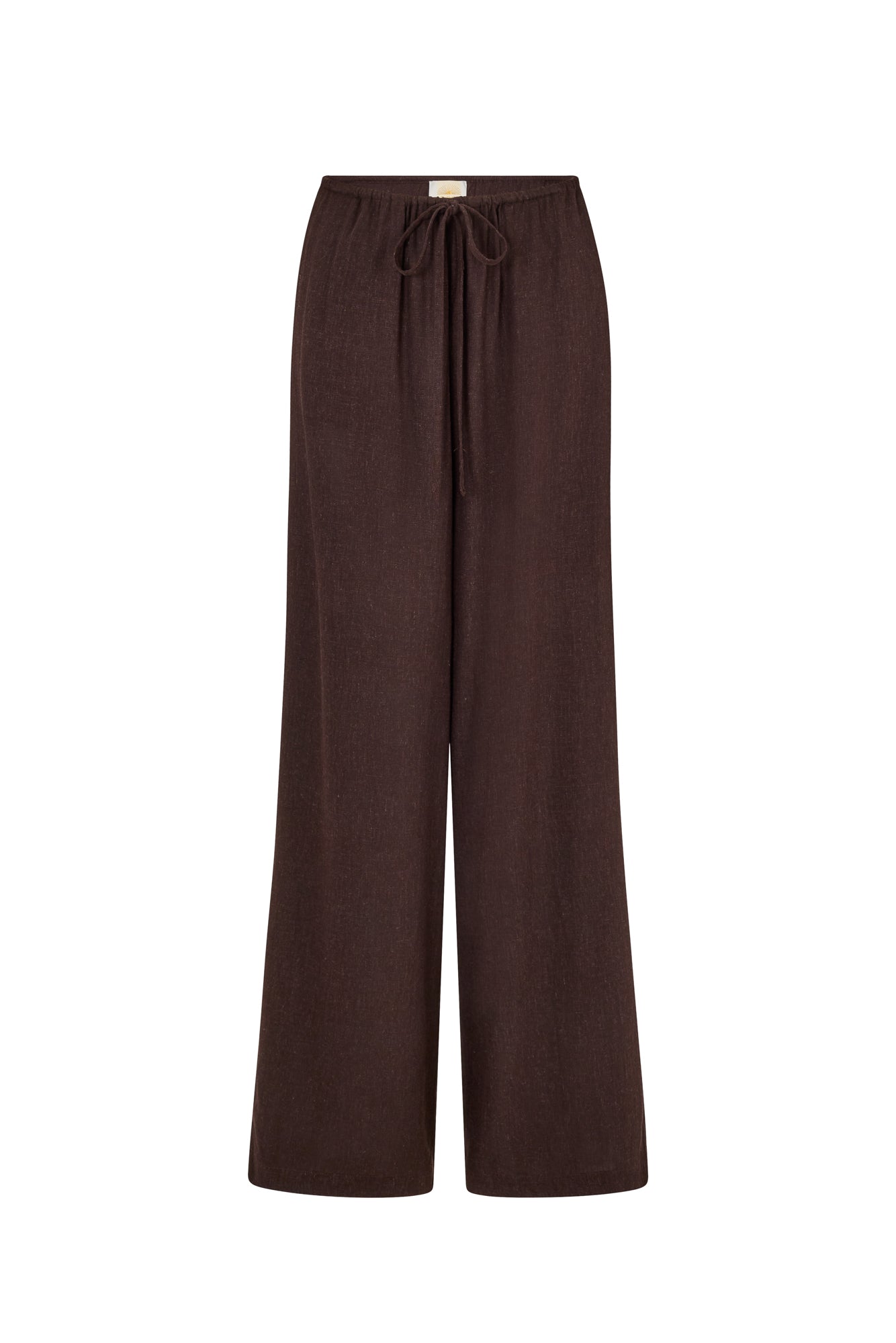 Lunga Pant - Linen Cacao