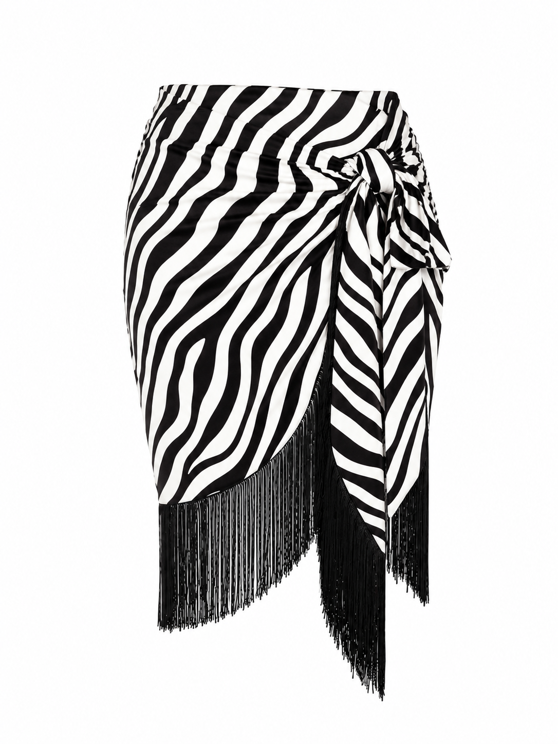 Sume Skirt - Zebra Fringe