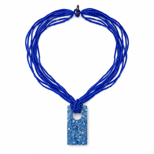 Remi Necklace - Azure Blue