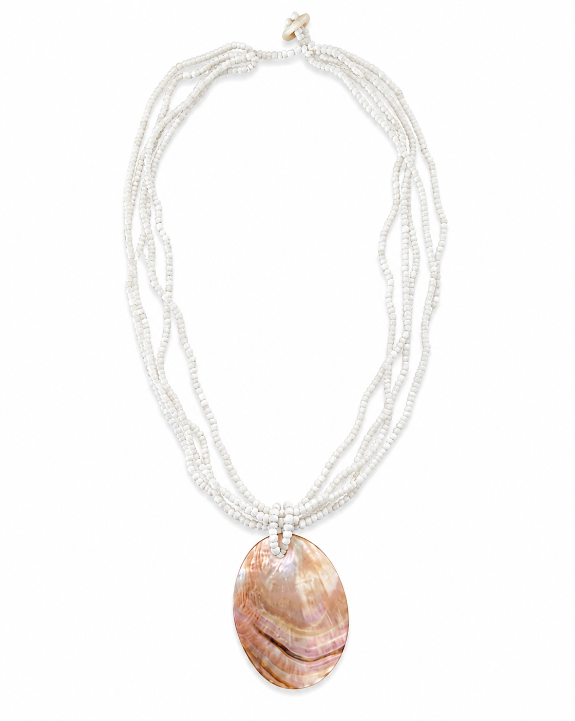 Zulu Necklace - Pearl