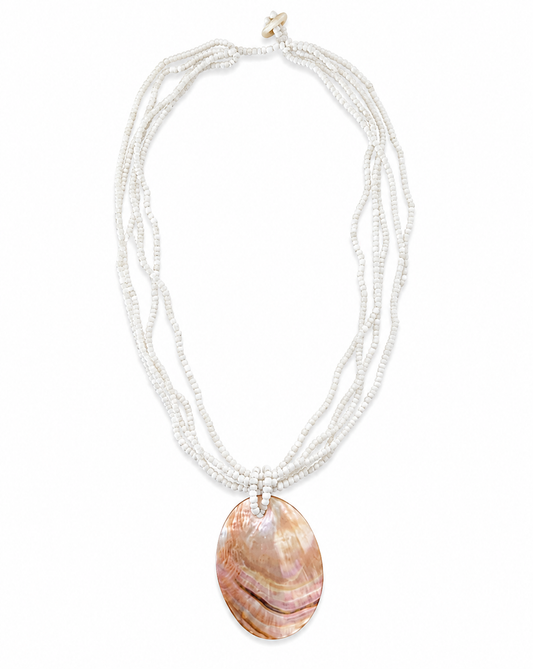Zulu Necklace - Pearl