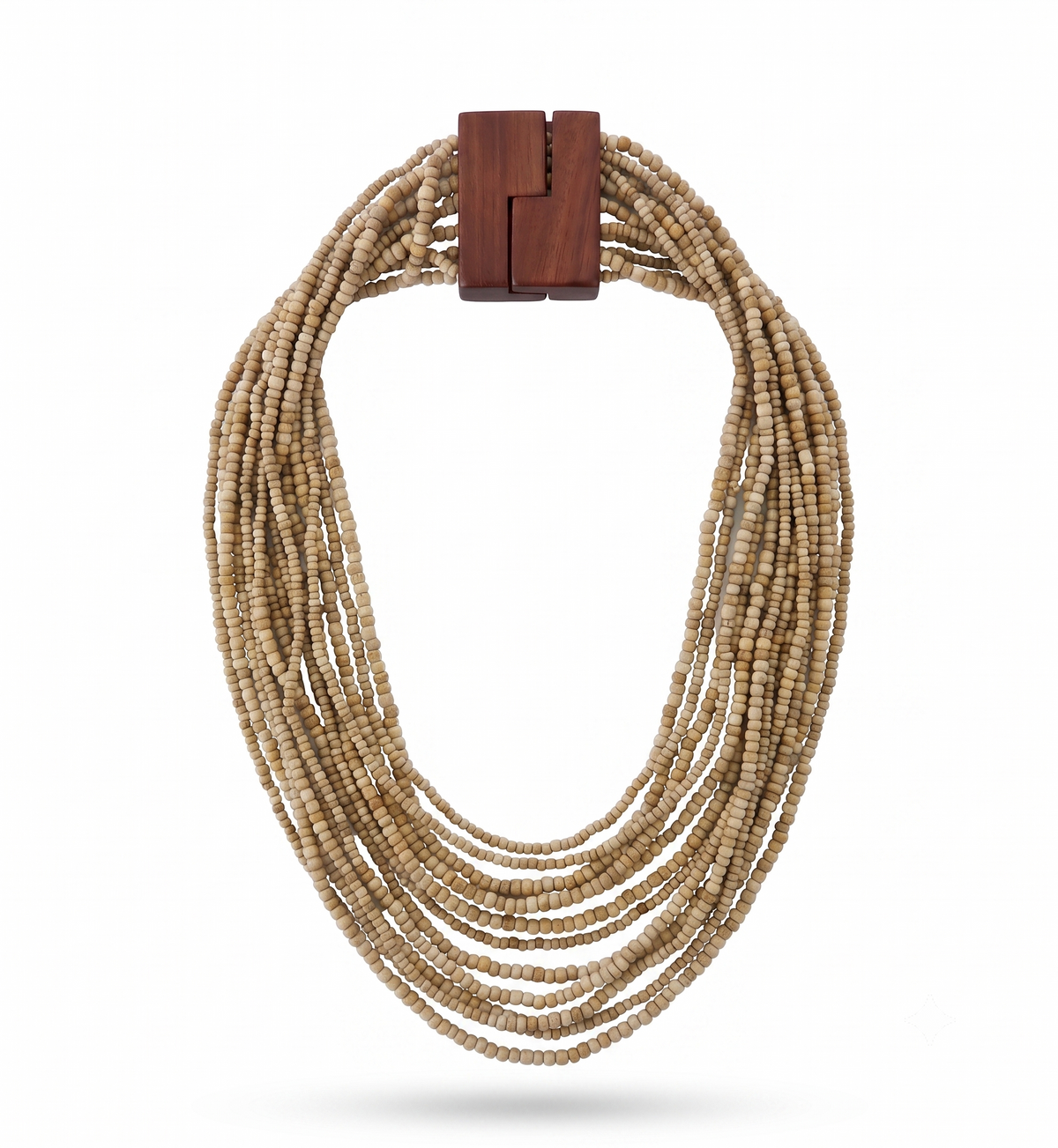 Zuri Necklace - Deep Sand