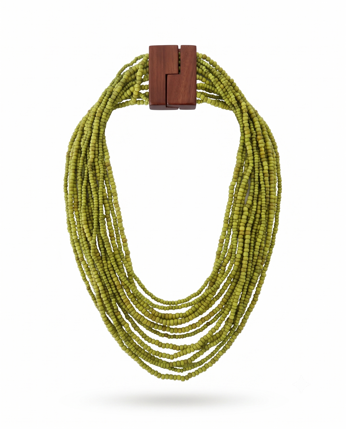 Zuri Necklace - Olive