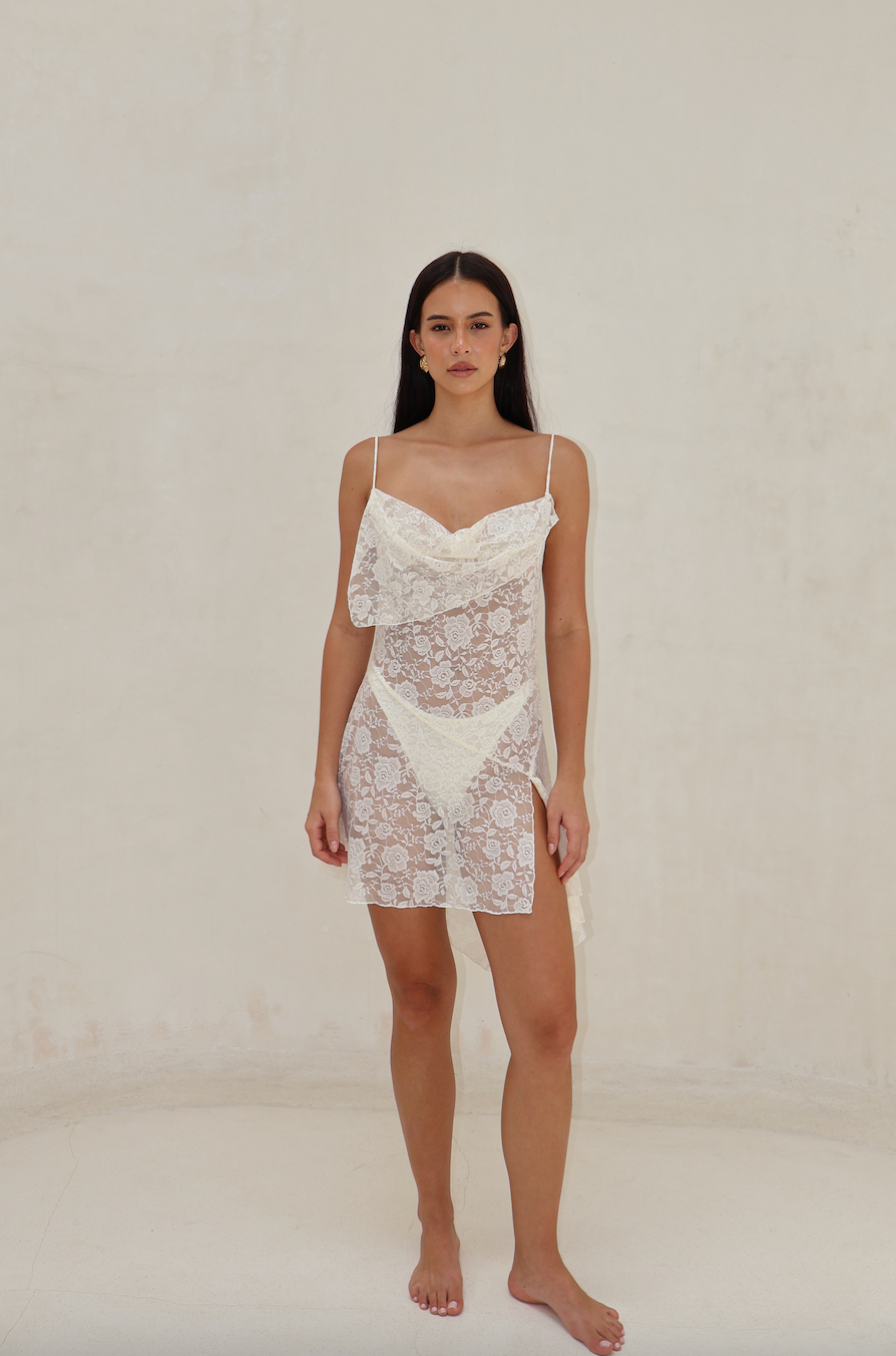 Cinta Dress - Rose Lace